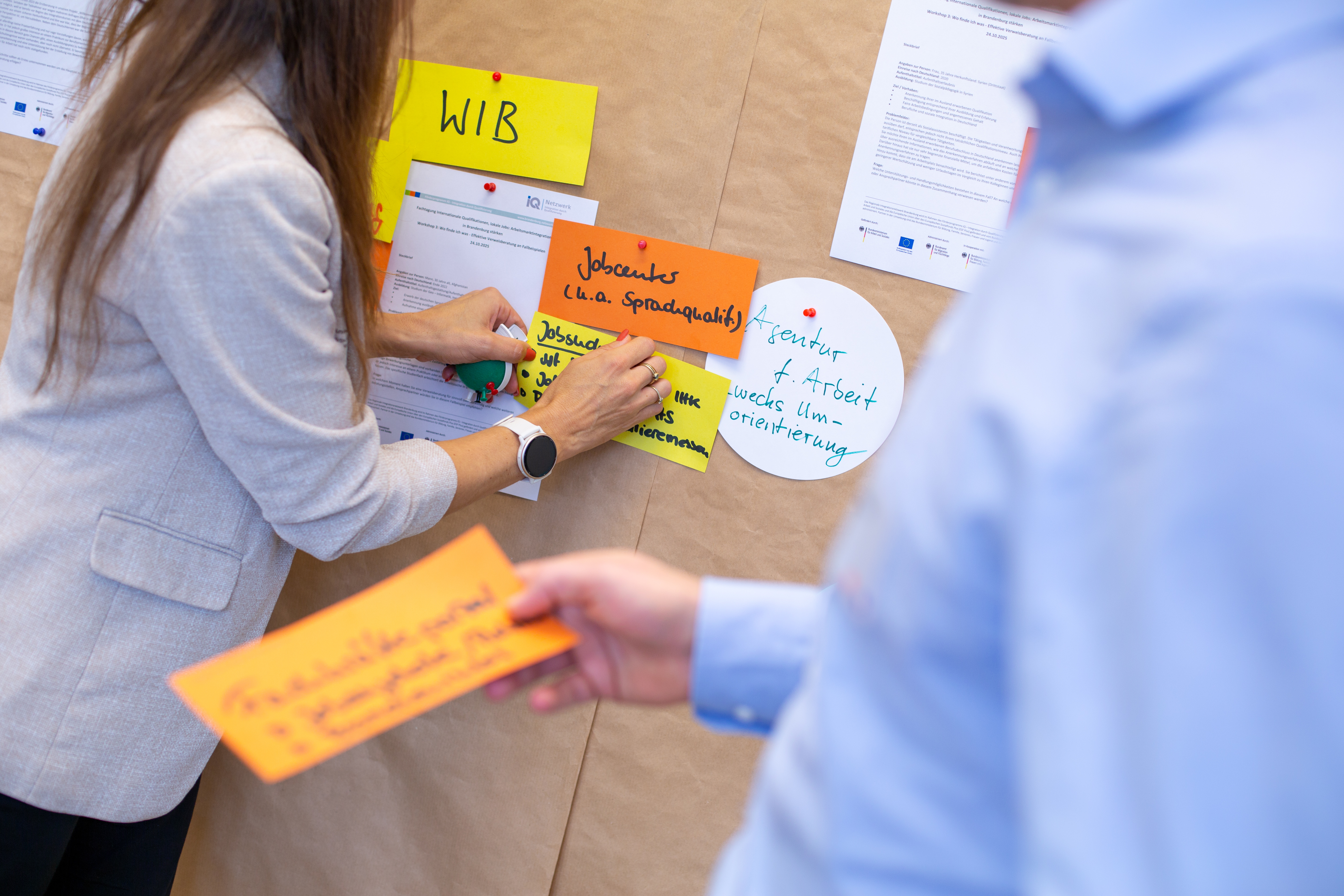 Bild: Arbeit in den verschiedenen Themenworkshops (Foto: Caro Kadatz)