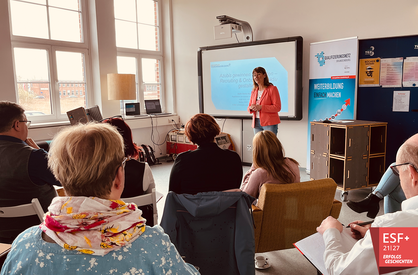 ESF+-Erfolgsgeschichte: Dann geh' ich halt woanders hin!