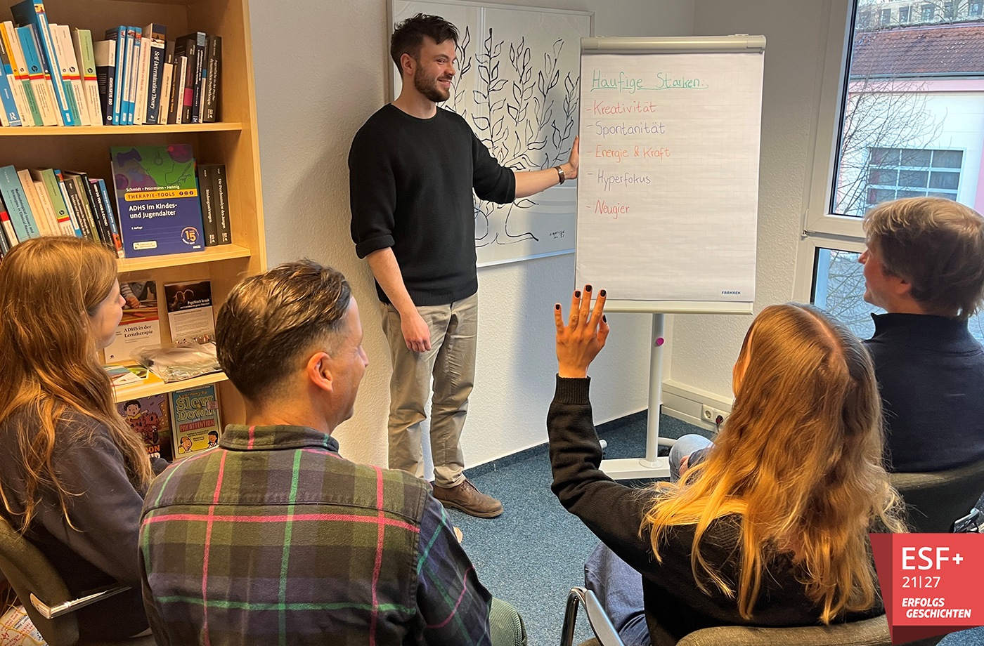 BRANDaktuell: ESF+-Erfolgsgeschichte: Mit ADHS durchs Studium