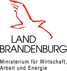 Brandenburg-Adler mit MWAE-Wortmarke