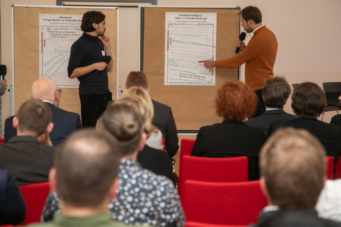 Präsentation der Ergebnisse der Dialogrunden