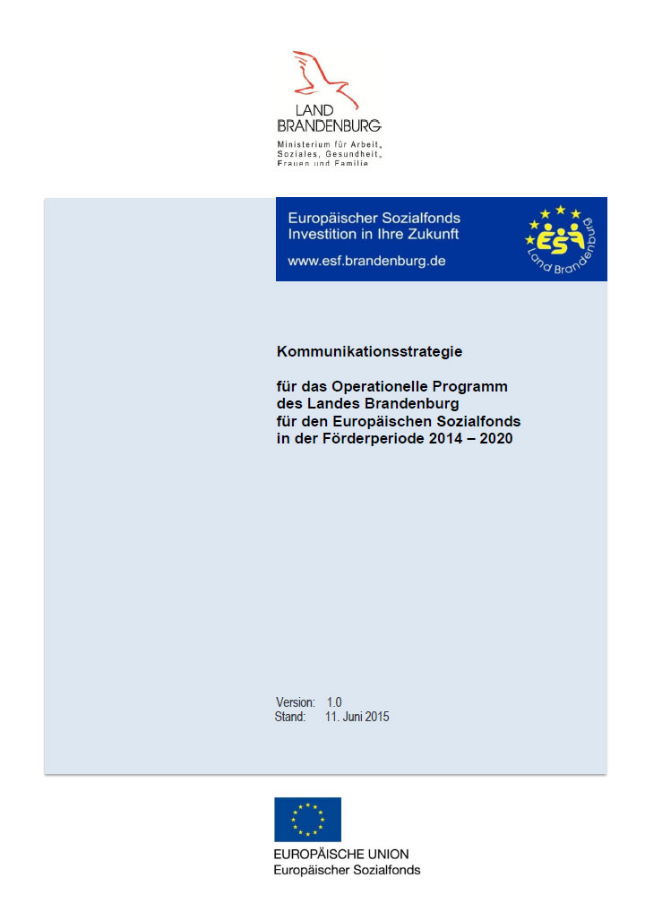 Titel Kommunikationsstrategie für das OP 2014-2020